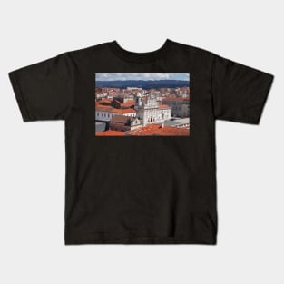 Se Nova, cathedral, church, Coimbra, old town, Beira Litoral, Regio Centro Kids T-Shirt